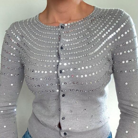 Banana Republic 100% Wool Cardigan - Picture 1 of 8